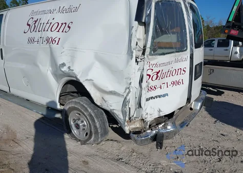 2017 GMC Savana 2500 Work Van from USA, damaged, VIN 1GTW7AFF3H1908472